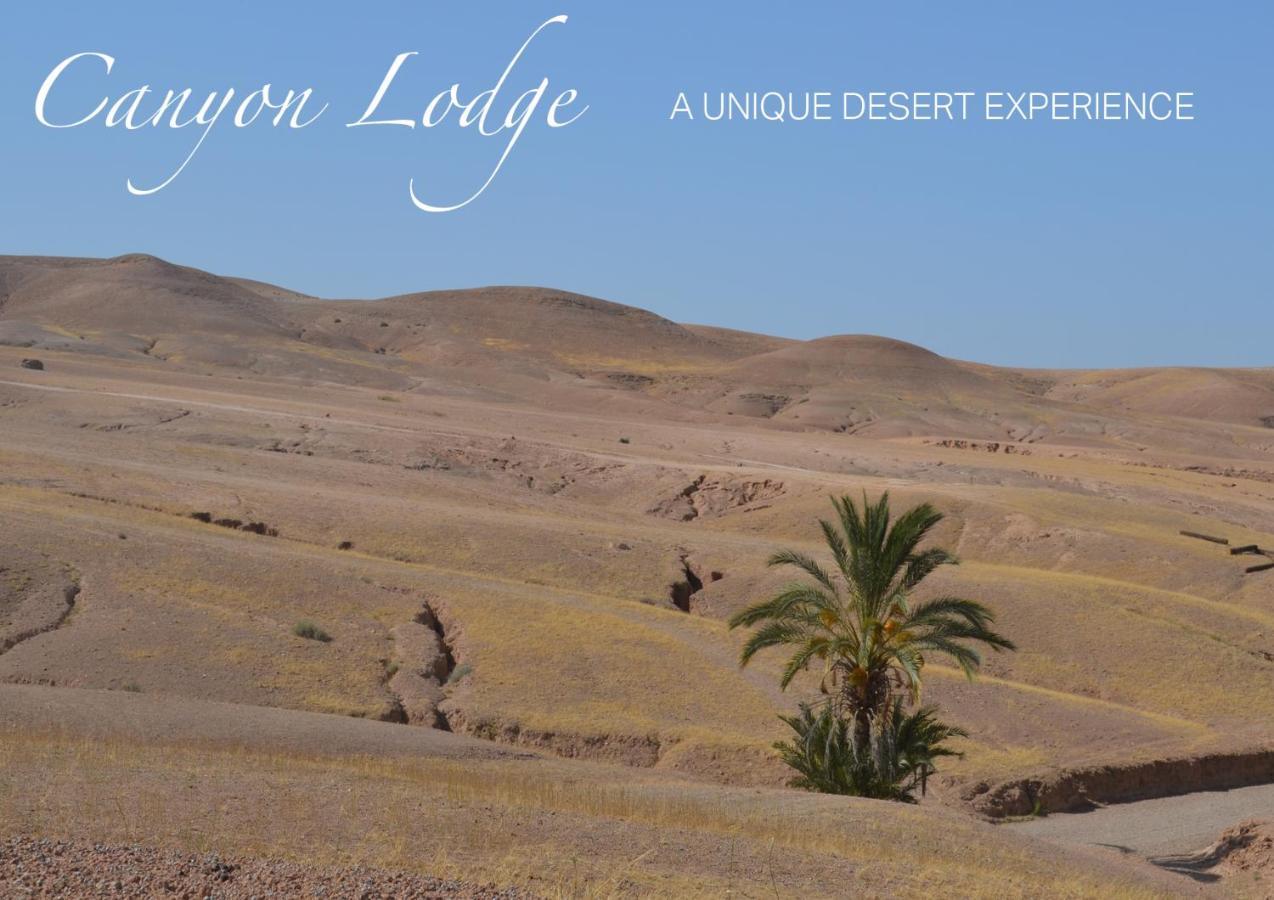 Canyon Lodge Desert Agafay Lalla Takerkoust Bagian luar foto