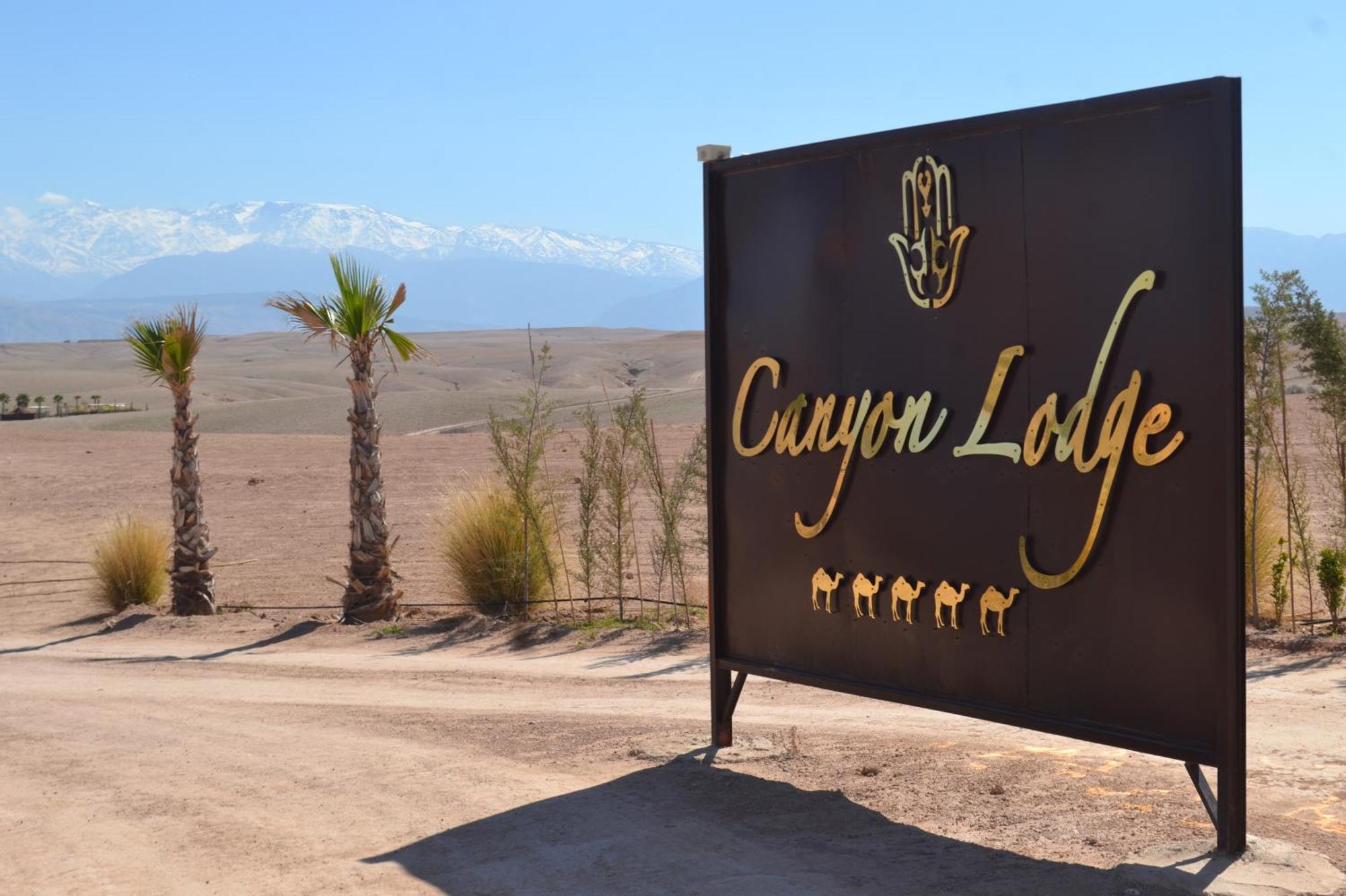 Canyon Lodge Desert Agafay Lalla Takerkoust Bagian luar foto